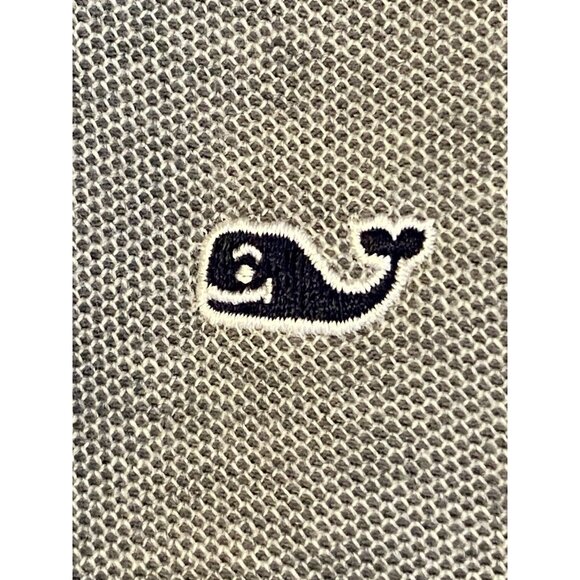 Vineyard Vines 1/4 Zip Pullover Boys Sz L(16) Gray Pima Cotton Mock Neck L/S - Picture 11 of 15